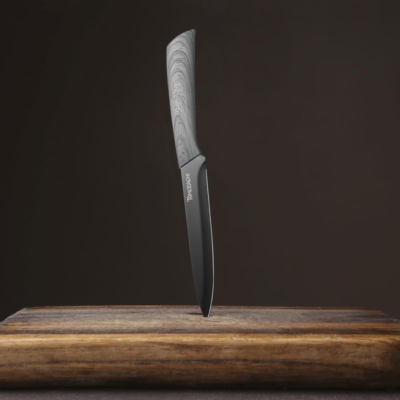Hampton Forge Tomodachi HMC01A612C Raintree Ash â€“ 3 Piece Knife Set with Matching Blade Guards - Image 5